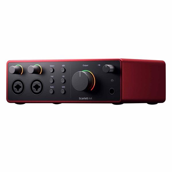 Focusrite Scarlett 4i4 4th Gen 4-in 4-out USB Audio Interface
