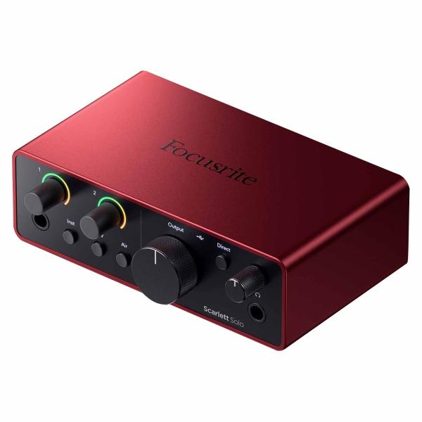 Focusrite Scarlett Solo 4th Gen USB Audio Interface | IDJNOW