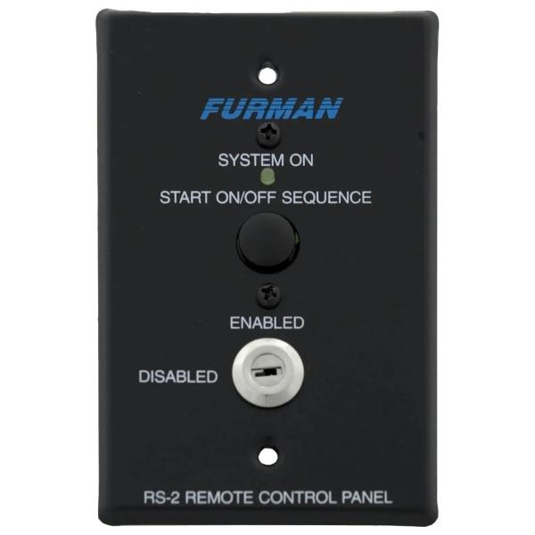 Furman RS-2 Key Switched Remote System Control Panel
