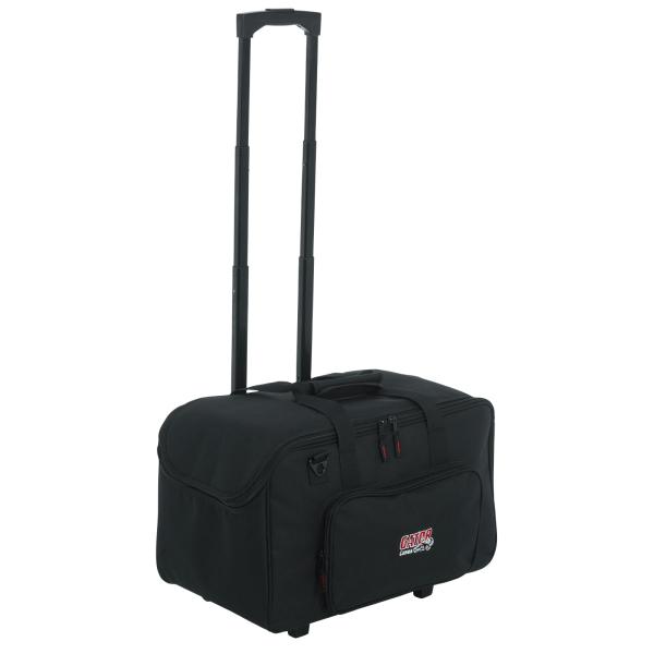 Gator Cases G-LIGHTBAG-1911W G-Par Series LED PAR Lighting Tote Bag with Wheels Handle Right