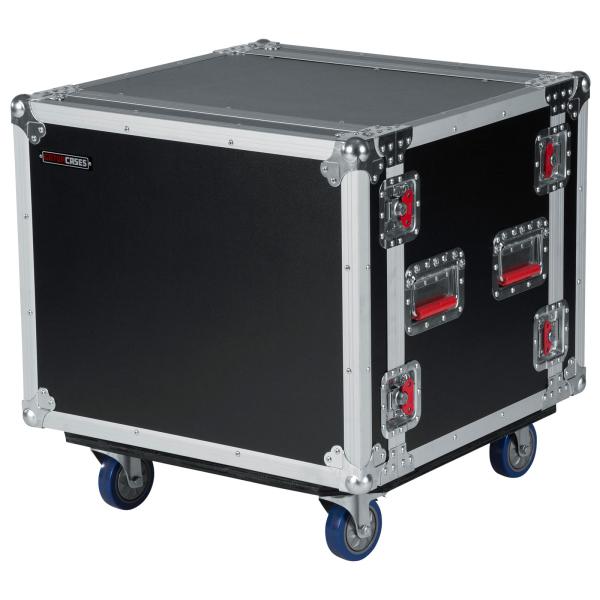 Gator Cases G-TOUR SHK8 CAS G-Tour Series 8U Shock Road Rack Case with Casters