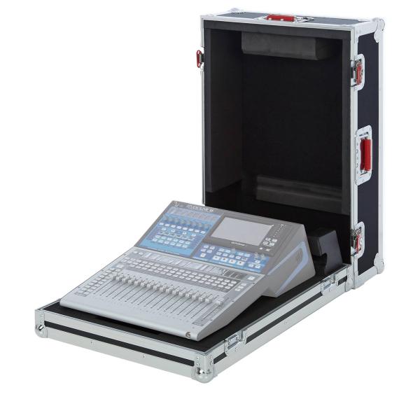 Gator Cases G-TOURPRESL16NDH G-Tour Mixer Series Custom Flight Case for the Presonus SL16 Mixer Gear Left