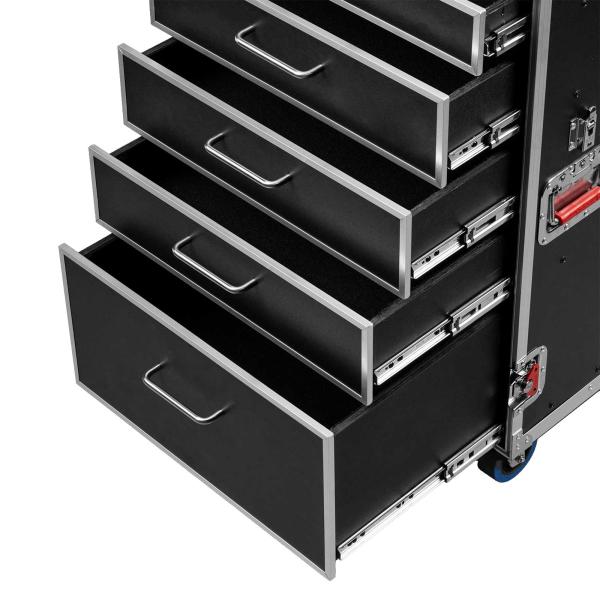 Gator Cases GTOUR-WORKST7 Case with 7 Drawers & Table