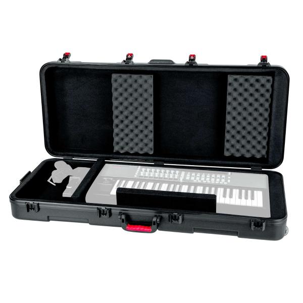 Gator Cases GTSA-KEY61 TSA 61-Note Keyboard Case with Wheels