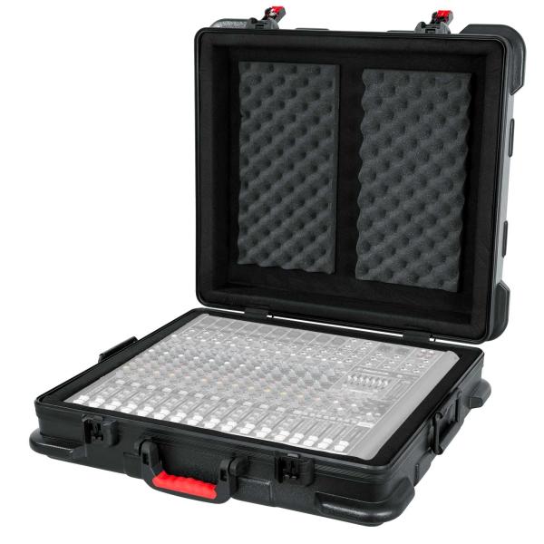 Gator Cases GTSA-MIX192106 19" x 21" x 6" TSA Series Mixer Case Open Left