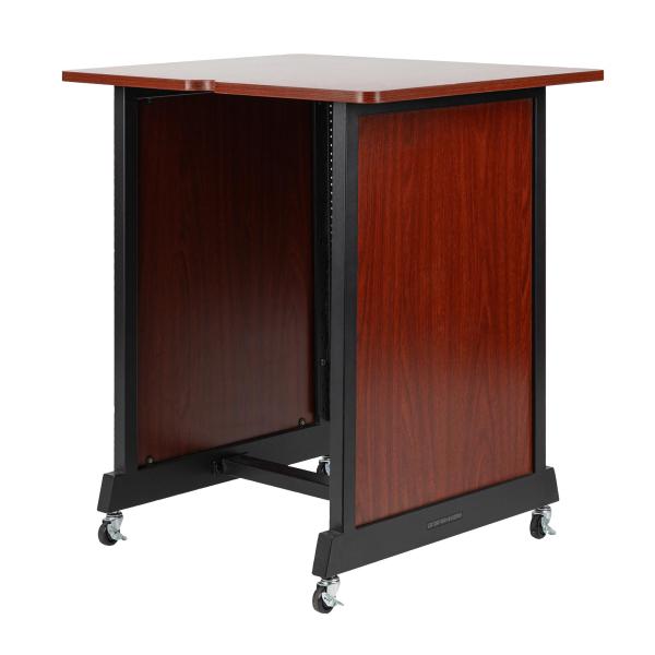 Gator Cases RI-STRK-14U-CH 14U Wood Cabinet in Cherry Finish