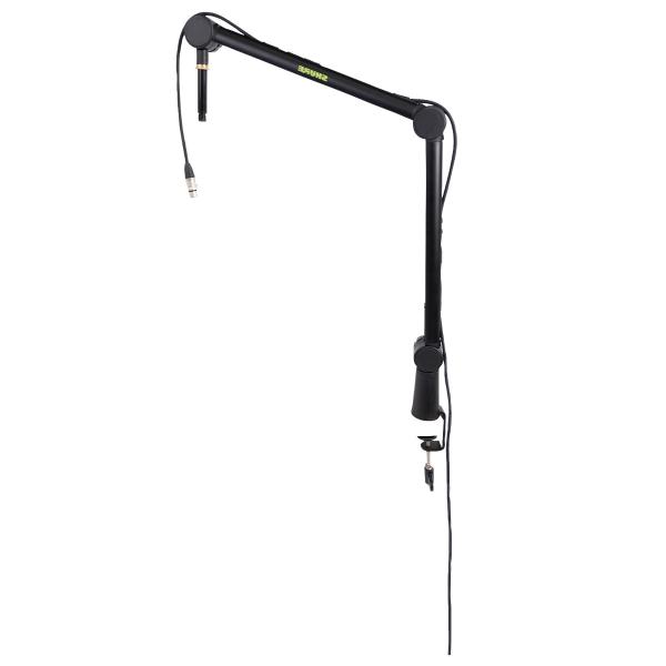 Gator Cases SH-BROADCAST1 SHURE Articulating Desktop Mic Boom Stand