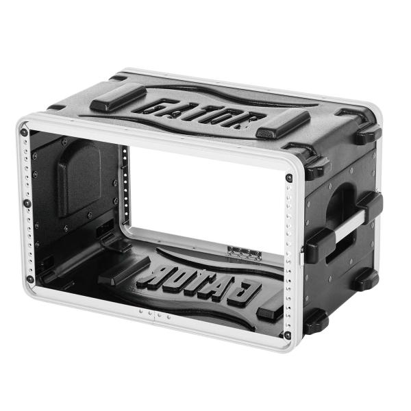 Gator GR-6S Standard Molded 6U Shallow Audio Rack Case | IDJNOW