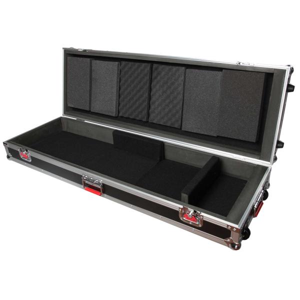 Gator Cases G-TOUR-88V2XL G-Tour Series Extra Large 88 Note Keyboard Road Case with Wheels