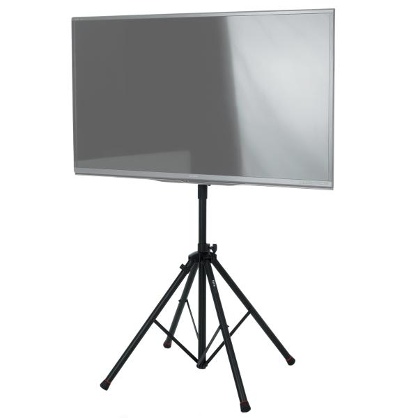 Gator Frameworks Deluxe Quad Legged LCD/LED Stand with Lift-EEZ Piston [GFW-AV-LCD-25]