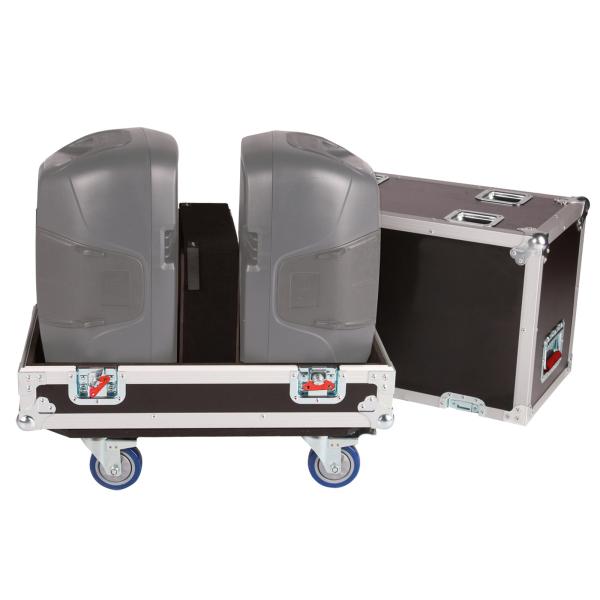 Gator Cases G-TOUR SPKR-212 Tour Style Transporter for (2) 12″ Speakers