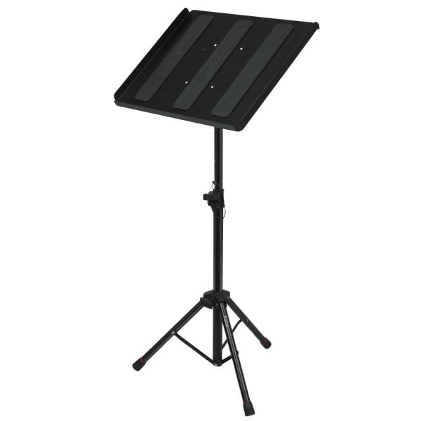 Gator Frameworks GFW-UTL-MEDIATRAY1 Compact Adjustable Media Tray with Tripod Stand