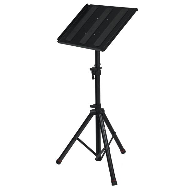 Gator Frameworks GFW-UTL-MEDIATRAY2 Heavy-Duty Adjustable Media Tray with Tripod Stand