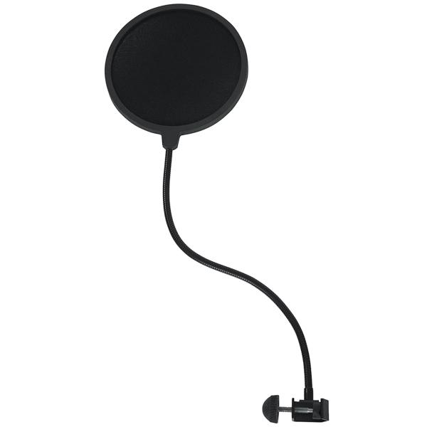 Gator RI-POPFILTER Rok-It Single Layer Microphone Pop Filter with Clamp Mount