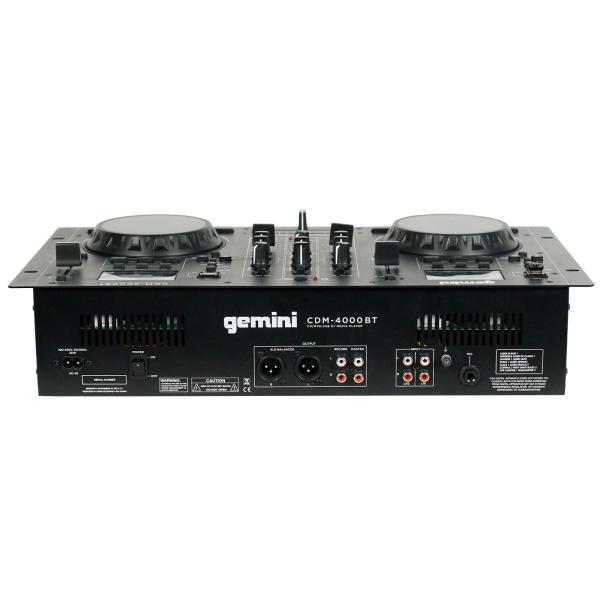 Gemini CDM-4000BT Media Player with 15