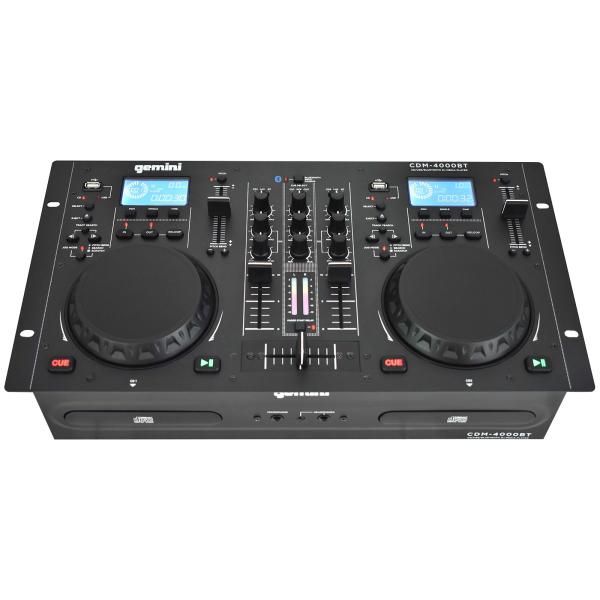 Gemini CDM-4000BT CD/MP3/USB Media Player Package | IDJNOW