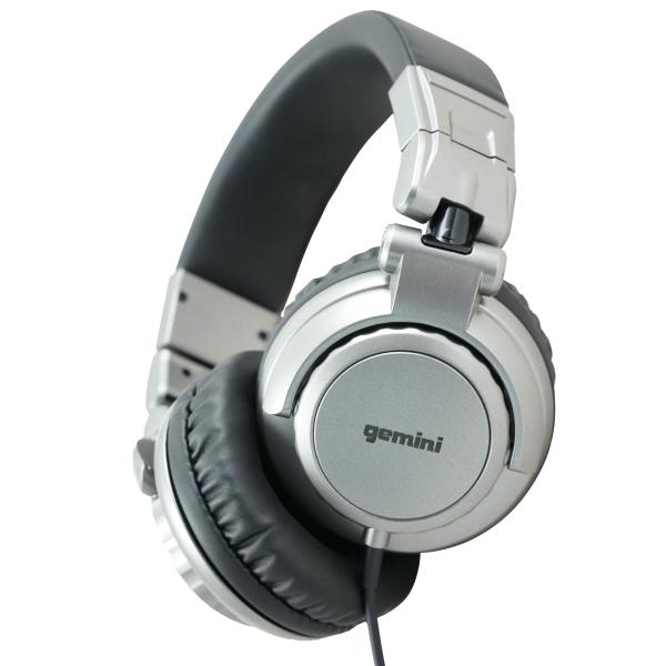 Gemini DJX-500 DJX Series Over Ear Professional DJ Monitor Headphones