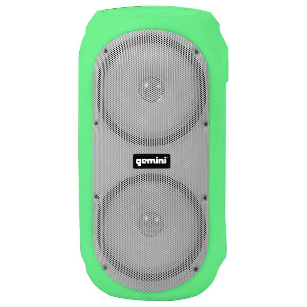 Gemini GC-206BTB Portable Battery Powered Dual 6" Glow Party Speaker
