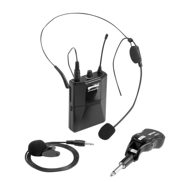 Gemini GMU-HSL100 UHF Wireless Hands Free Microphone System