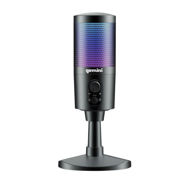 Gemini GSM-100 USB Digital Microphone with LED Lighting