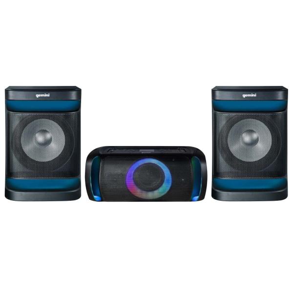 Gemini GSYS-4800 Dual 12" Home Stereo System with LED Lighting