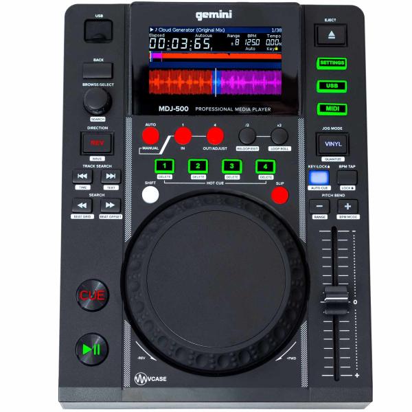 Gemini MDJ-500 Professional USB Media Player | IDJNOW Gemini MDJ-500 Professional USB Media Player | IDJNOW