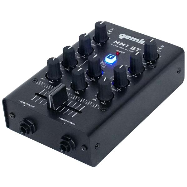 Gemini MM1BT 2-Channel Analog Mixer with Bluetooth | IDJNOW