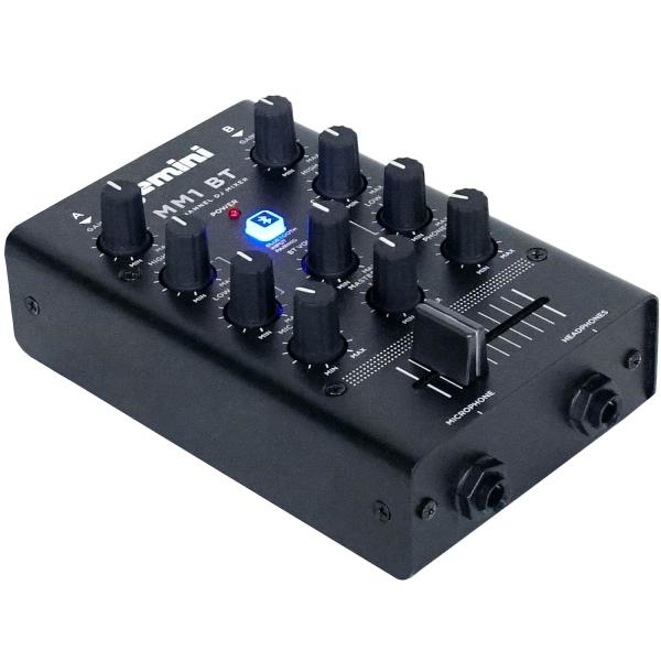 Gemini MM1BT 2-Channel Analog Mixer with Bluetooth | IDJNOW