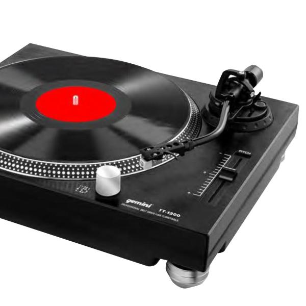 Gemini TT-1200 Belt Drive Turntable with USB | IDJNOW