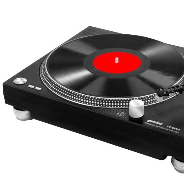 Gemini TT-1200 Belt Drive Turntable with USB | IDJNOW