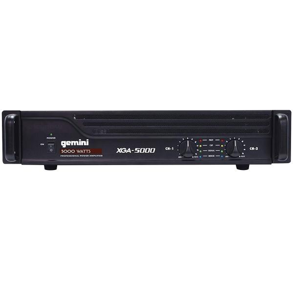Gemini XGA-5000 5000 Watt RMS Professional Power Amplifier