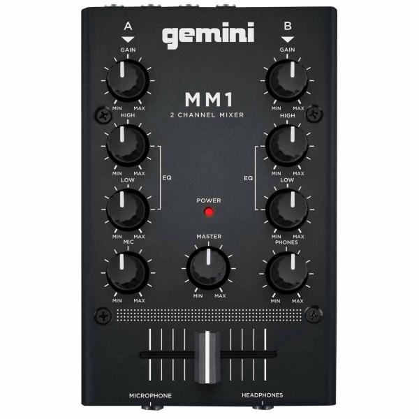 【美品】GEMINI DJ ミキサー ポータブル 2ch MM1 Amazon.com: Gemini Portable 2-Channel DJ Mixer – Pocket-Sized Mini
