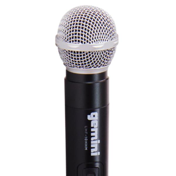 Gemini UHF-10HHM Handheld Transmitter Microphone | IDJNOW