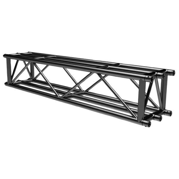 Global Truss DT46-200-BLK 6.56FT Black DT46-Truss Segment with 6 Cords