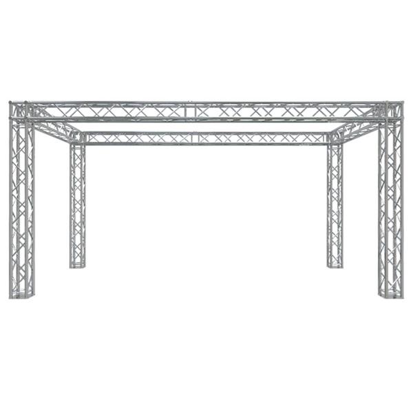 Global Truss 10'x20'x10' Trade Show Booth / Exhibit System - Modular F34 Box Truss with Universal Junction Block Corners