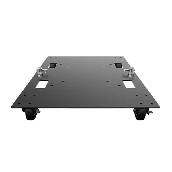 Global Truss Steel Base Plate with Casters [Base Plate 24X30WC]