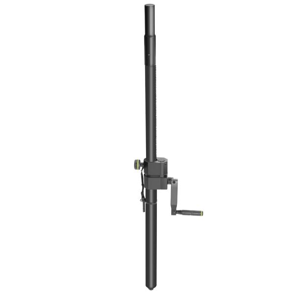 Gravity GSP2472B Adjustable Speaker Pole with Crank, 35mm to M20, 1100 mm