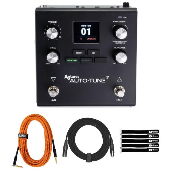 Headrush VX5 Vocal Processing Pedal with AutoTune & Cables Package