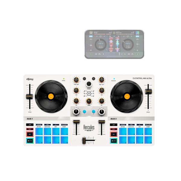 Hercules DJControl Mix Ultra Compact Mixer with Headphones