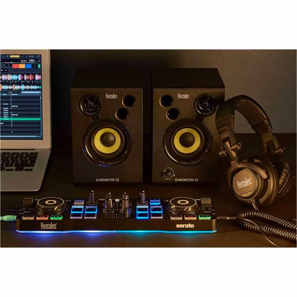 Hercules DJStarter Kit with Controller & Speakers | IDJNOW