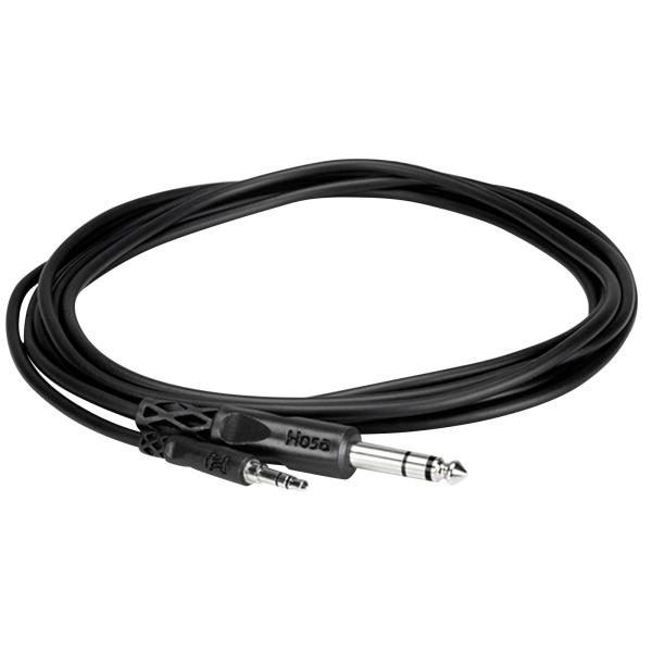 Hosa CMS-110 3.5 mm TRS to 1/4 in TRS 10FT Interconnect Cable