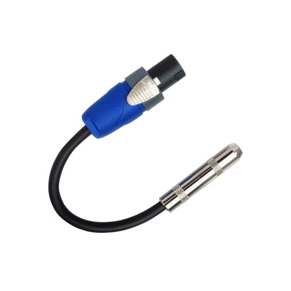 Hosa GSK-116 6" Speaker Adapter Hosa 1/4 in TS to Neutrik speakOn