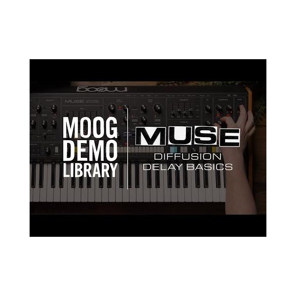 Moog Muse 8-Voice Bi-Timbral Polyphonic Synthesizer with Bag