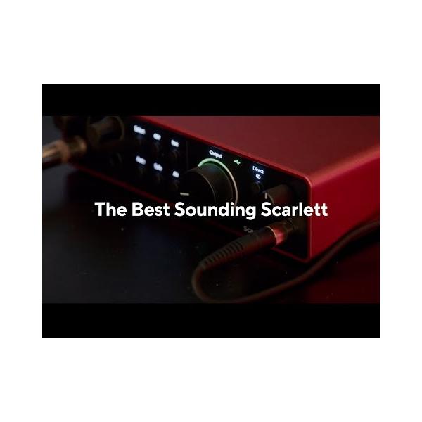 Focusrite Scarlett2i2Studioオーディオインターフェース Focusrite Scarlett 2i2 Studio 3rd Gen 2-In, 2-Out USB Audio