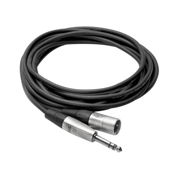 Hosa Technology HSX-020 20' REAN 1/4" TRS to XLR3 Male Pro Balanced Interconnect Cable