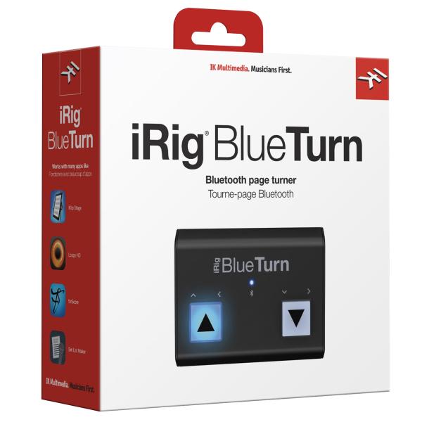 iRig BlueTurn IOS, Mac & Android Wireless Page Turner | IDJNOW