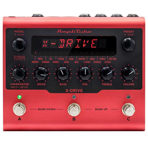 IK Multimedia AmpliTube X-DRIVE Boutique Overdrive & Distortion Pedal