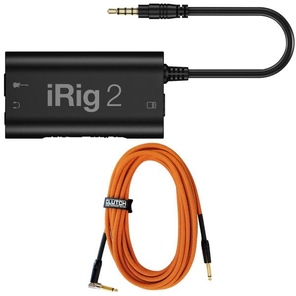 IK Multimedia iRig 2 Analog Guitar Interface with Instrument Cable