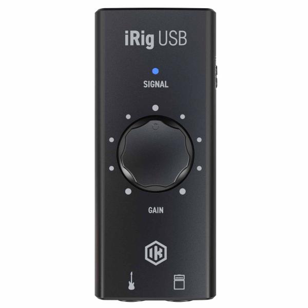 IK Multimedia iRig USB USB-C Digital Guitar Interface for Mac and PC