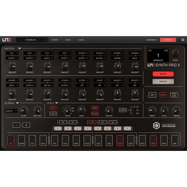 IK Multimedia UNO Synth Pro X Paraphonic Analog Synthesizer
